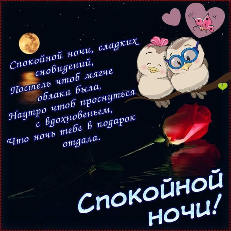 СПОКОЙНОЙ НОЧИ