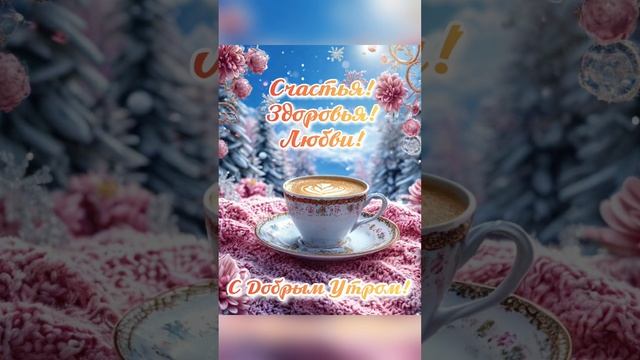 💗☕️Доброе Утро! Хорошего Дня!🌷Для Друзей! Заряд Позитива 