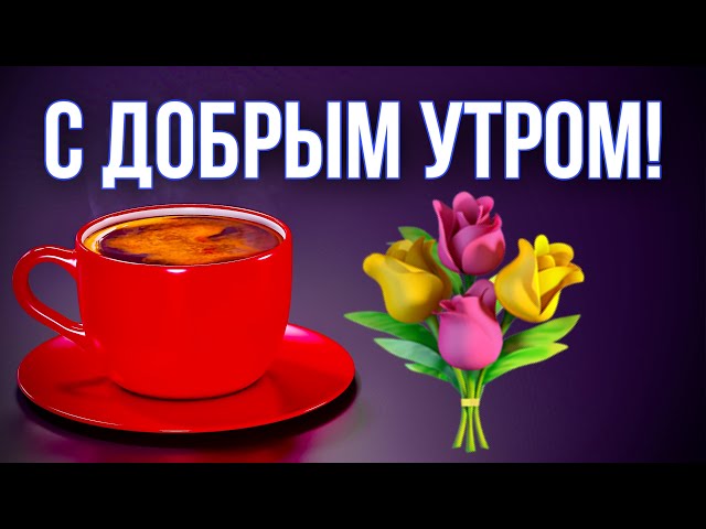 Картинки доброе утро хорошего дня и 