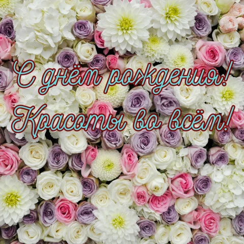 Коллеге в День Рождения! 🌹 Шикарное 