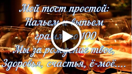 С днем рождения мужчине – смотреть 