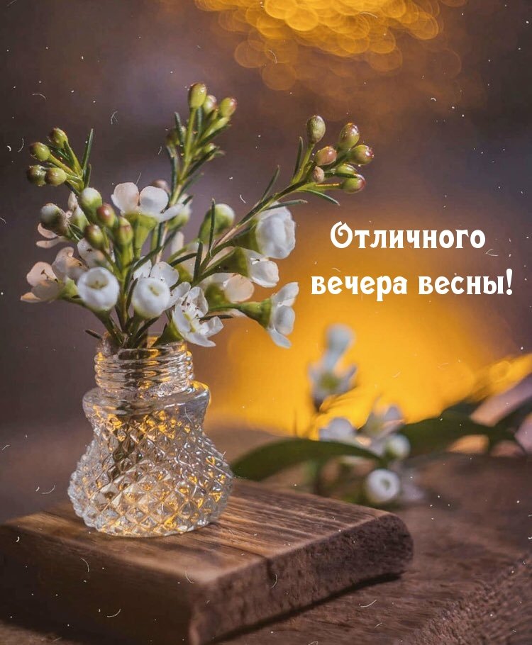 😃 Доброго весеннего вечера