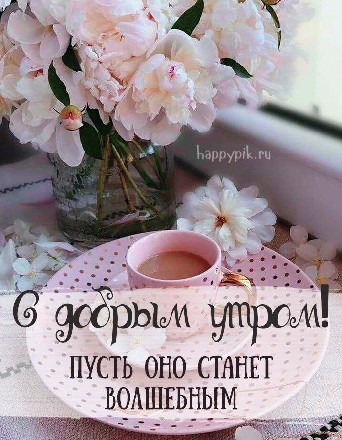 Красивые картинки Доброе утро ☀️☕