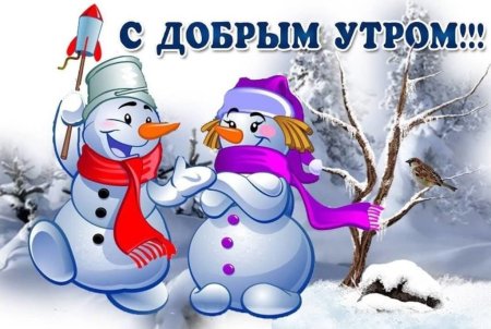 Доброе Зимние Утро❄️С Добрым Утром и 