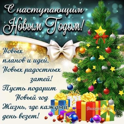 С НАСТУПАЮЩИМ НОВЫМ ГОДОМ И РОЖДЕСТВОМ!