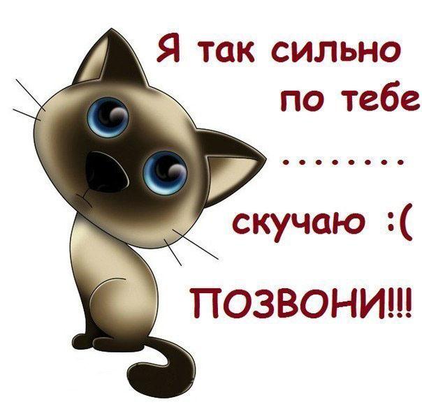 Я скучаю по тебе… и очень люблю…