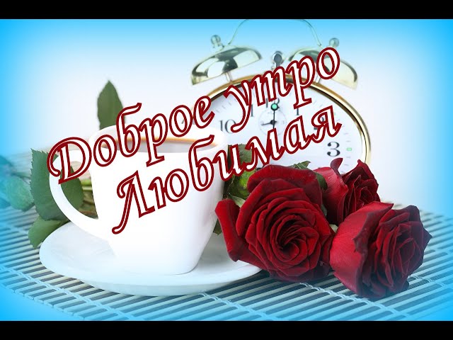 ❤️❤️❤️ Доброе утро, любимая ❤️❤️❤️ 