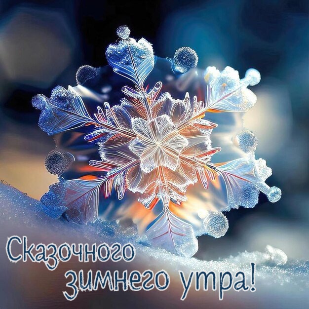 ❄️⛄😍 Картинки с добрым зимним утром