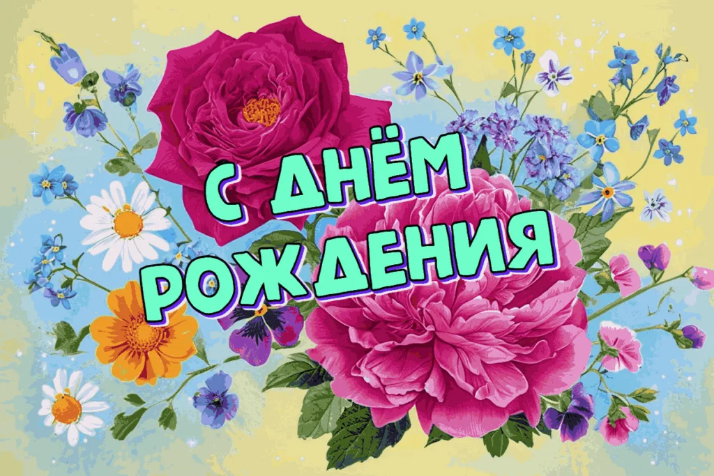 🌷СУПЕР ПОЗДРАВЛЕНИЯ С ДНЕМ РОЖДЕНИЯ!🌷 Говорящая открытка C 