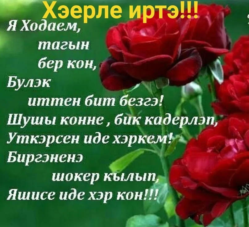 Картинки хәерле иртә красивые на 