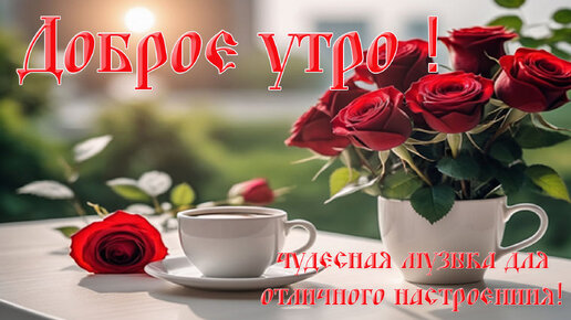 Доброе утро