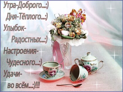 С Добрым Утром! ☕🌹Красивейшие Пожелания 