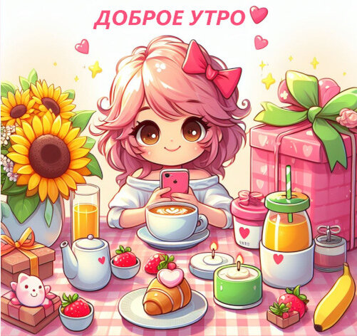 ❤️ Доброе утро, любимая ❤️ Самое 