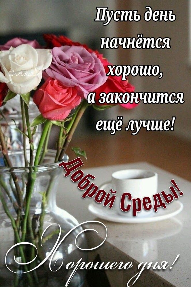 💗☕️Доброе Утро! Хорошего Дня!🌷Для Друзей! Заряд Позитива 