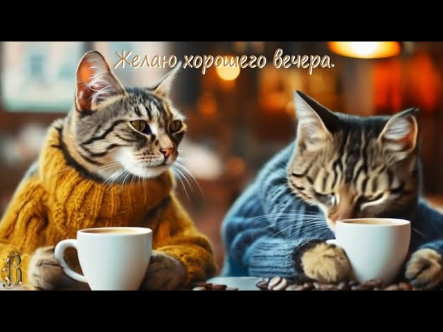 Доброе утро с котиками