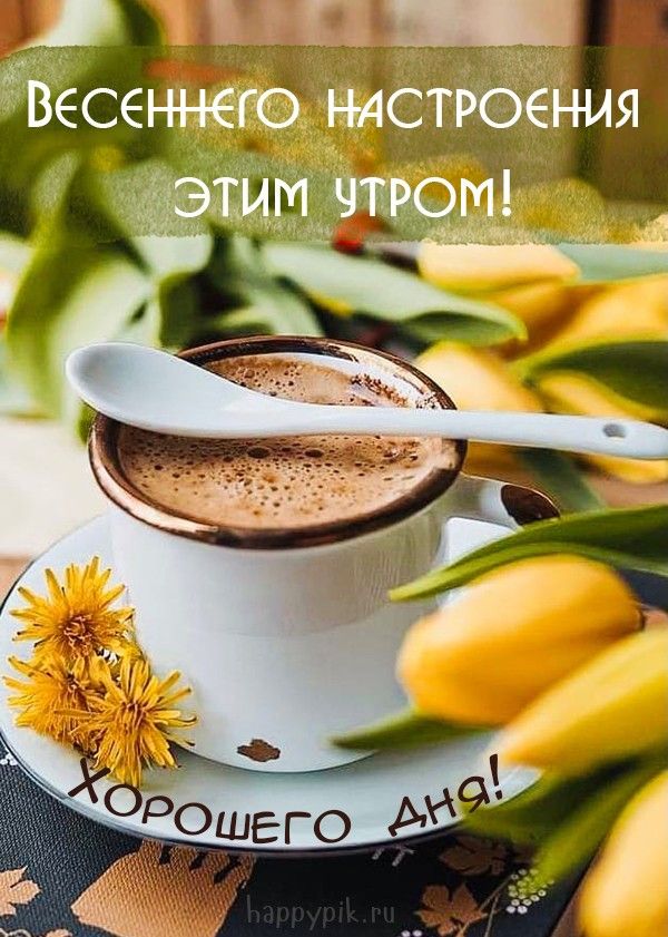 Необычные картинки С добрым утром 💌✨☕