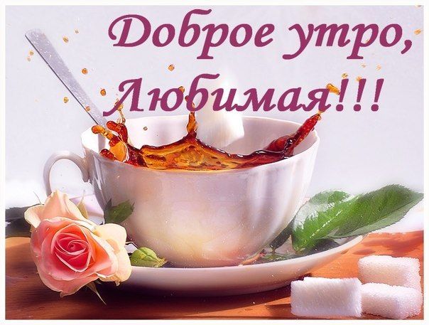 ❤️❤️❤️ Доброе утро, любимая ❤️❤️❤️ 