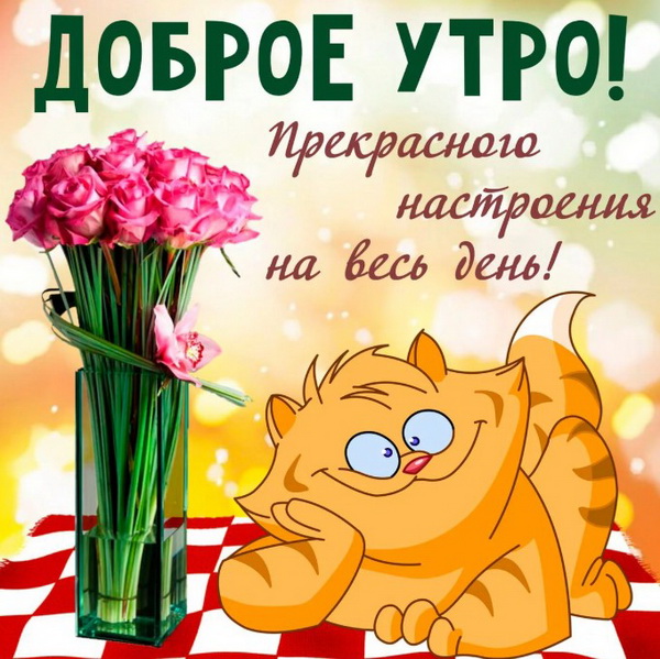 💗☕️Доброе Утро! Хорошего Дня!🌷Для Друзей! Заряд Позитива 