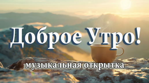 Осенние открытки доброго утра