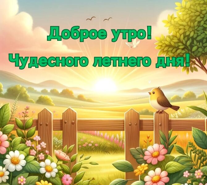 Доброе утро