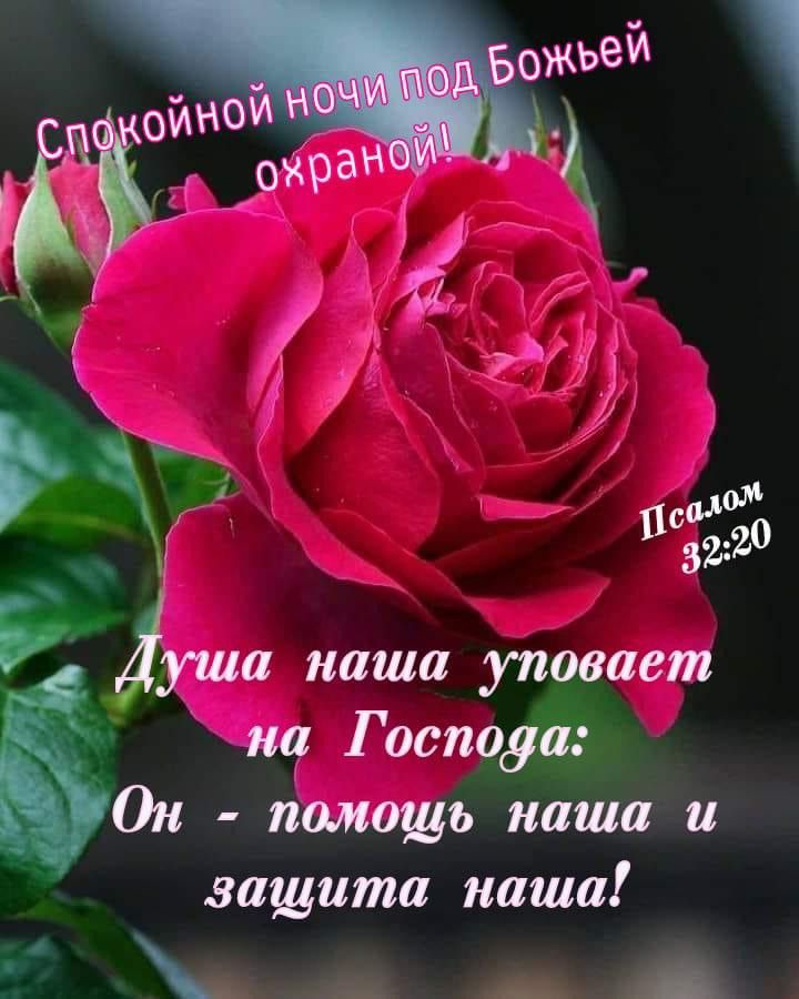 ⭐ СПОКОЙНОЙ НОЧИ!!!⭐🌙⭐ Христианское пожелание