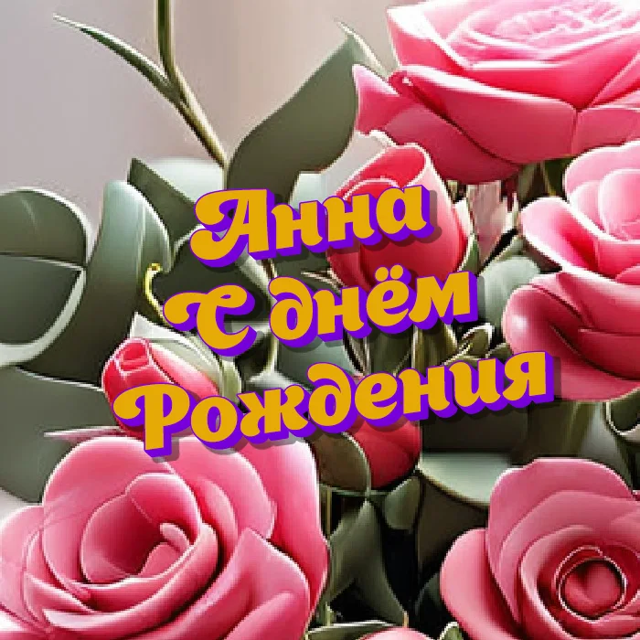 С Днем Рождения, Анна 