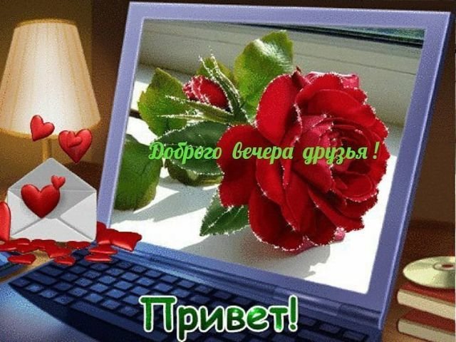 ДОБРЫЙ ВЕЧЕР стихи пожелания 🌺 