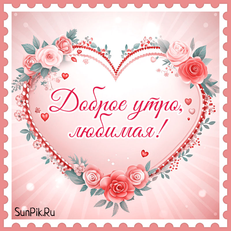 ❤️❤️❤️ Доброе утро, любимая ❤️❤️❤️ 